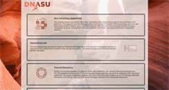Desktop Screenshot of dnasusequencing.org